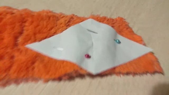 DIY Милая Лисичка ( маска для сна)