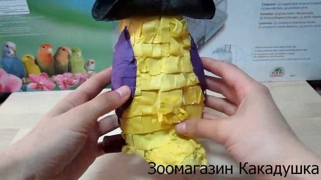 Игрушка для попугая Пират смотреть онлайн