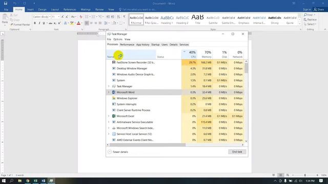 End Task Program Atau Aplikasi Menggunakan Task Manager смотреть онлайн