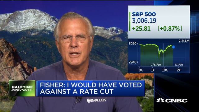 Former Dallas Fed president Richard Fisher: I would have voted against rate cut смотреть онлайн