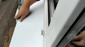 Как установить отлив на окно (чтобы не шумел от дождя и не мотался от ветра)