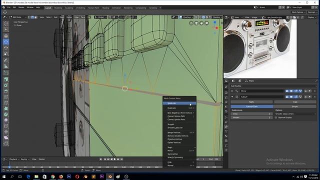 modeling a boombox in blender 2 8 tutorial смотреть онлайн