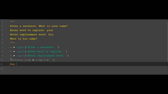 Very Easy in Projects in Python | Word Replacement | Episode 03 смотреть онлайн