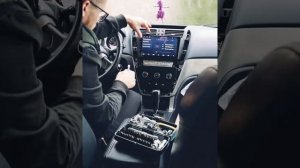 Установка магнитолы на Geely Emgrand X7. Севастополь, Крым