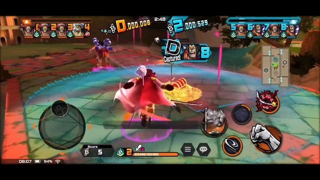 6* MAXED Gol D. Roger(THE BUTCHER GOD) SS League Gameplay 1 | One Piece Bounty Rush смотреть онлайн