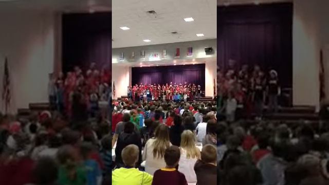 Basha Elementary School "We Wish You A Merry Christmas" смотреть онлайн