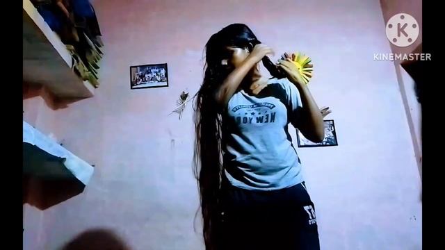 Hair Oiling To Hair Wash Hair Dunk  Routine- (two Folded Choti)❤️