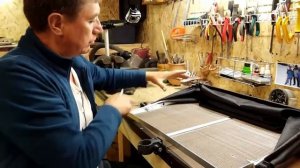 Маркиза на насадочный столик своими руками.