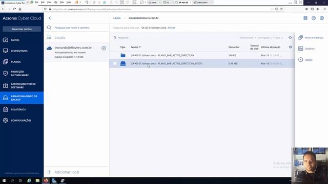 #ACRONIS - BACKUP DE DISCO E VOLUME - PRATICA смотреть онлайн