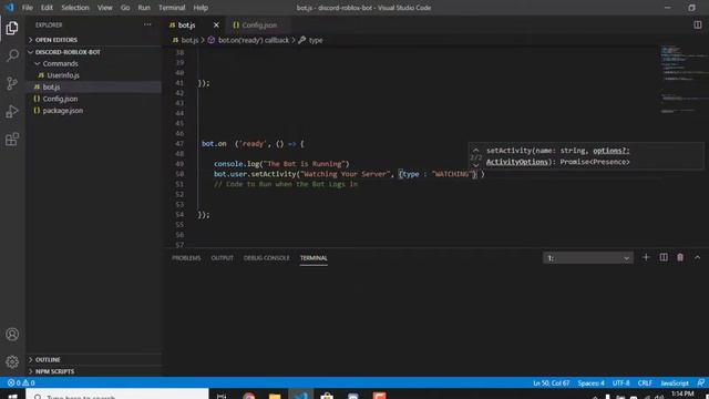 [Outdated] How to Make Your Discord Bot Display Custom Status | Discord Bot Series смотреть онлайн