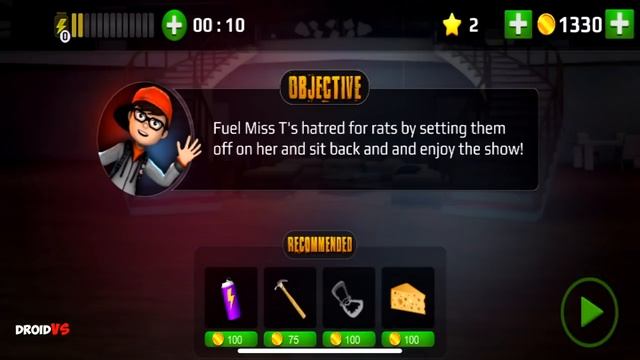 Scary Teacher 3D - Gameplay Walkthrough Part 8 Rats Attack (Android/iOS) смотреть онлайн