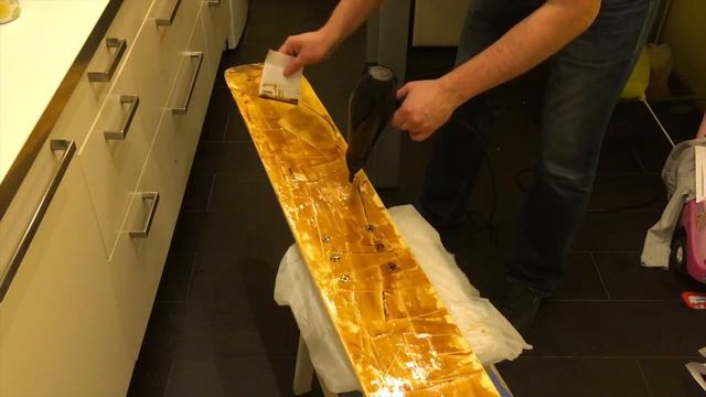 Смоление охотничьих лыж