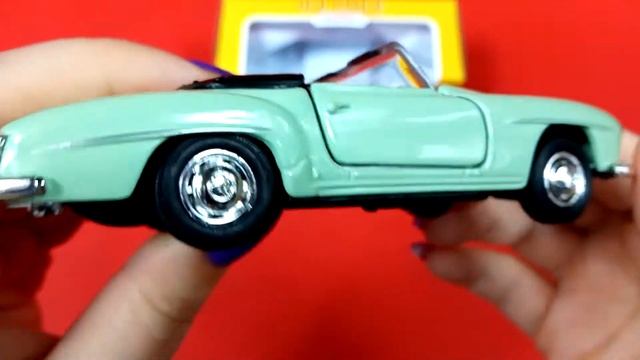 Welly Mercedes-Benz 190 SL 1955 | Welly 1/34 Cars | Welly Old Timer | Welly Cars | Welly 1 34