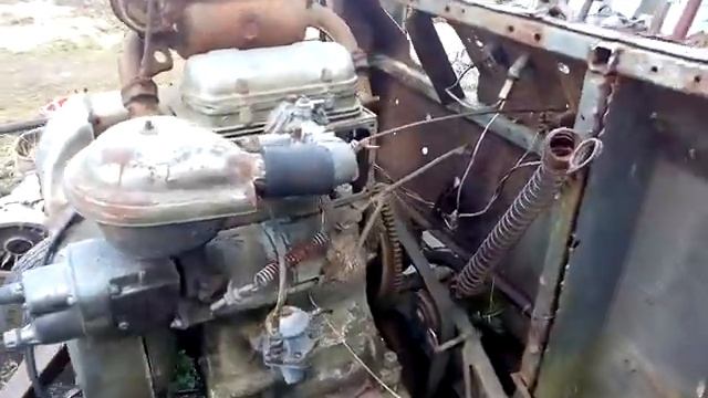 самодельный трактор УД-25. может кому то нужен смотреть онлайн