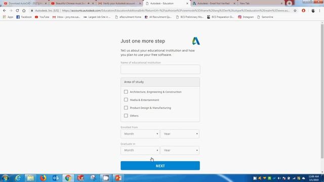 AutoCAD tutorial- How To Get Free AutoCAD 2018 For 3 Years Licence - Downloading & Installation смотреть онлайн