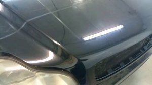 Покраска капота в переход