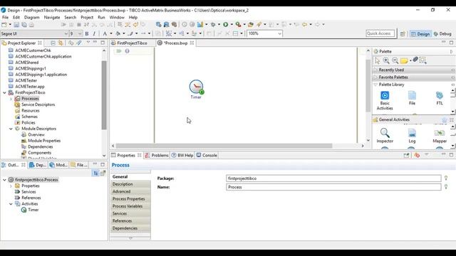 Opticca University: TIBCO Lesson 1 - How to make a new project смотреть онлайн