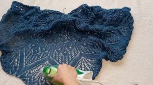 ВТО шали - отпаривание