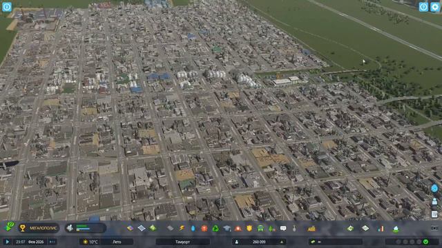 Город на 250 тысяч жителей в Cities Skylines 2 смотреть онлайн