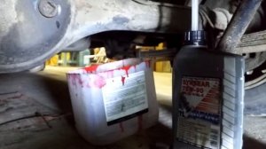 Замена масла в редукторе заднего моста Ниссан Серена С23