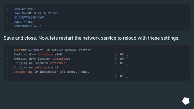 Installed minimal CentOS 6.4 in VirtualBox but have no internet? смотреть онлайн