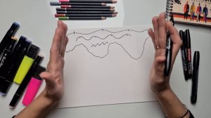 Повтори ЭТО и ты научишься БЫСТРО РИСОВАТЬ НЕЙРОГРАФИКУ! Нейрографика для начинающих