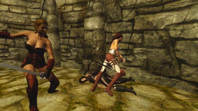 Skyrim Ryona リョナ Death Montage 0 (1080p) смотреть онлайн