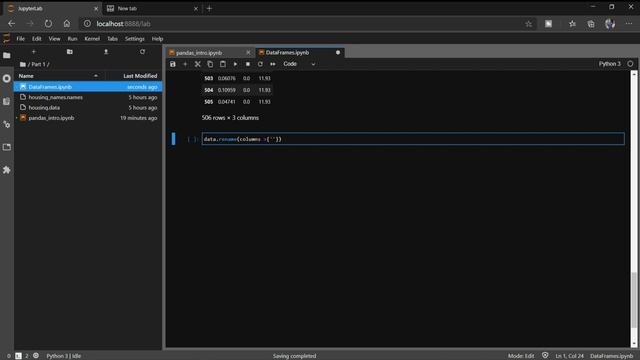 pandas dataframe tutorial | pandas in python for beginners смотреть онлайн