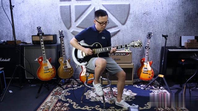 Gibson Les Paul Custom Ebony 1991 | Used | Review смотреть онлайн