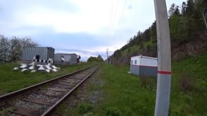 Андреи едунов№56. Встреча с медведем на КБЖД. Пешком и на велосипеде по КБЖД из Листвянки.