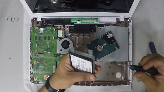 Asus X540s HDD To SSD