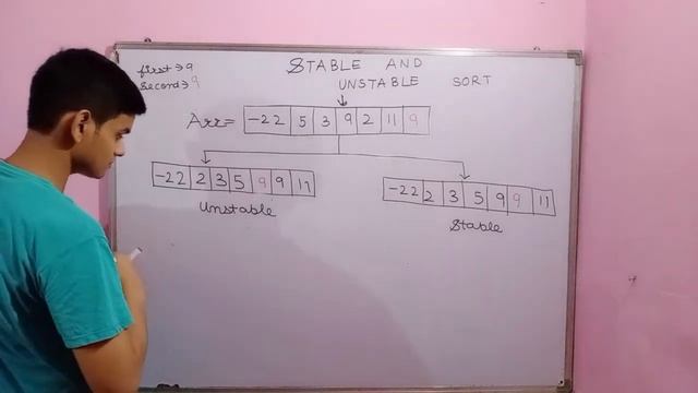 Stable Sort vs Unstable Sort Algorithm || Full Explaination смотреть онлайн