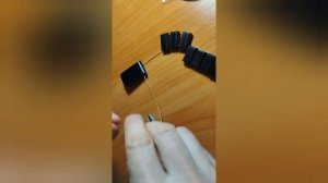 Простой способ сборки перекидных чёток