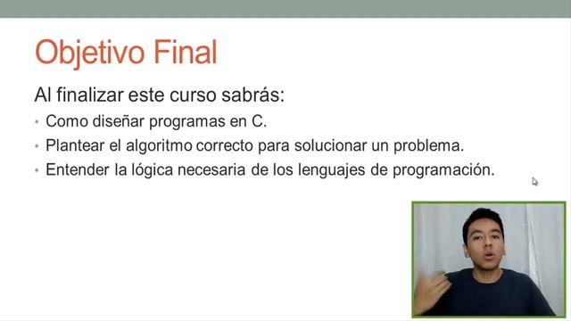 1. Programación en C - Presentación del curso смотреть онлайн