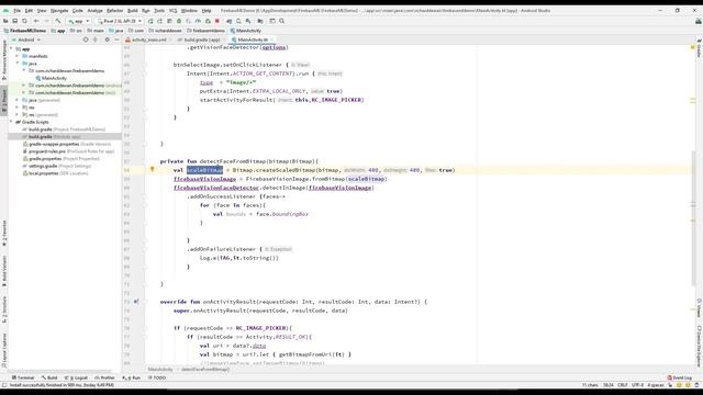 Firebase | ML | Android | Detect Faces : Detect And Draw Rectangle On Face смотреть онлайн