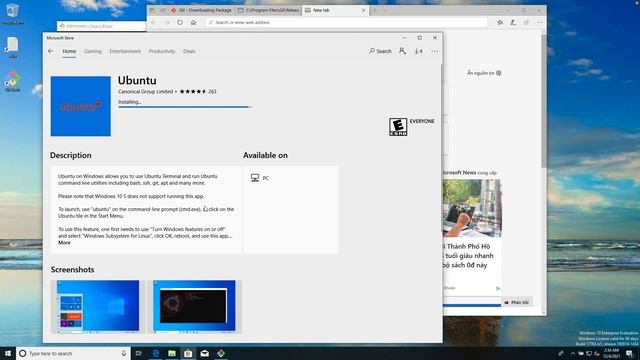 Install Git on Windows 10 with WSL смотреть онлайн