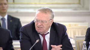 Жириновский выступил на Госсовете - "Я говорил чисто по повестке дня ..."