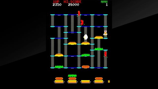 Arcade Archives Burger Time Gameplay on the Nintendo Switch смотреть онлайн