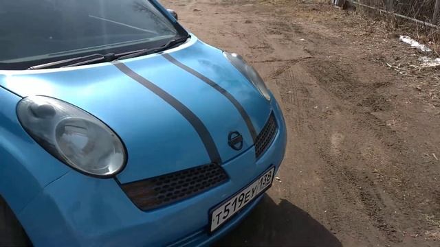 Ниссан Марч полный окрас и лёгкий тюнинг ему не вредит??? смотреть онлайн