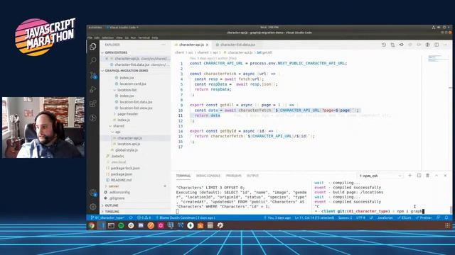 JavaScript Marathon: Migrating from REST to GraphQL смотреть онлайн
