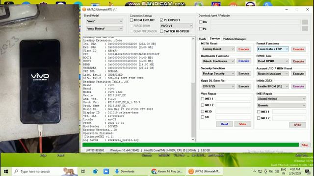 Vivo y91i perloder port new security unlock Umt one click new method смотреть онлайн