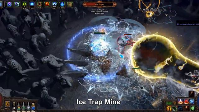 PoE 3.10 | TRAP Mine With Swift Assembly Trick - MoM Indigon Arcane Cloak Miner