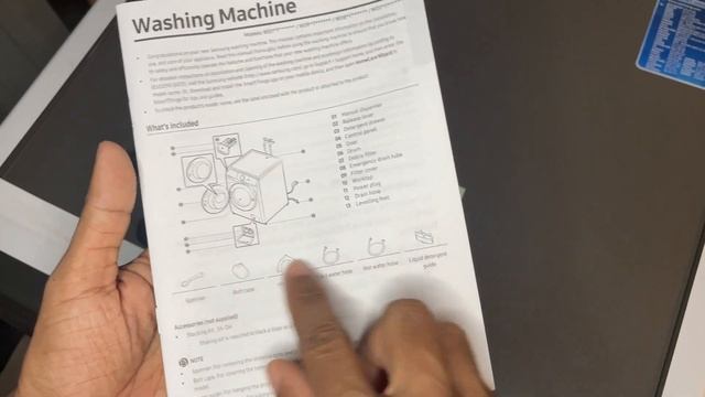 Samsung Washer Dryer Series 6 #WD10T654DBN #unboxing #smartthings #samsung