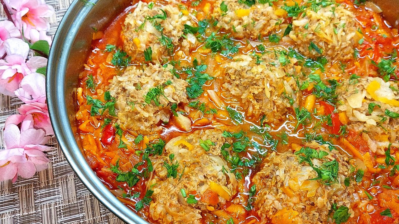Вкусный ужин из фарша и капусты! Так быстро голубцы я еще не готовила! Ленивые голубцы или тефтели смотреть онлайн