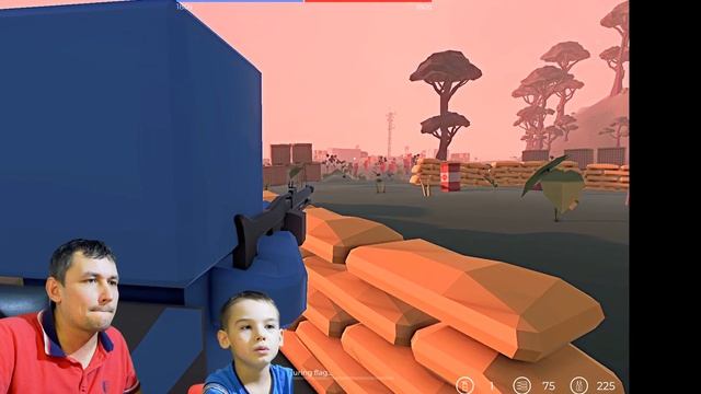 ТАНК против КОПЬЯ в игре ANCIENT WAREFARE3 смотреть онлайн