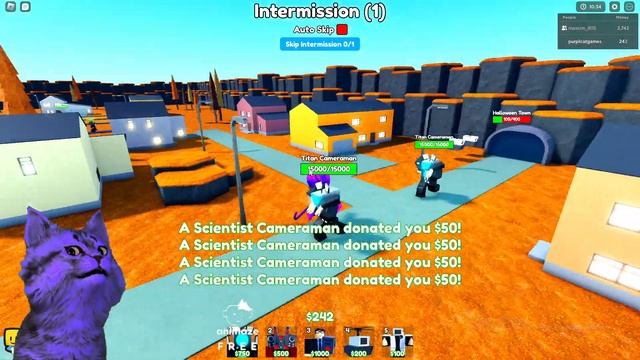 играем с другом туалет товер дефенс смотреть онлайн