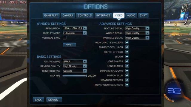 ? NVIDIA GeForce RTX 2060 Max-Q - Rocket League gameplay benchmarks (1080p) смотреть онлайн