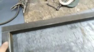 Подстолье из профильной трубы. Лофт.