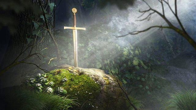 Sword of God Ares/Mars known as Excalibur or Caliburn is the legendary sword of King Arthur! смотреть онлайн