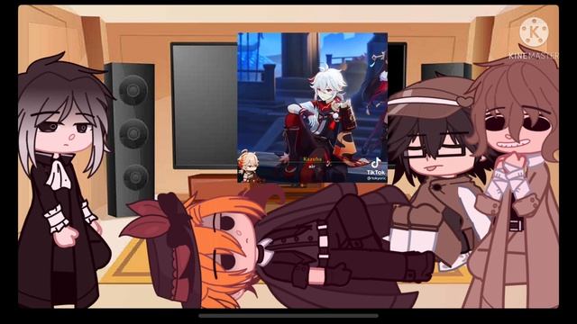 Bungou Stray Dogs React To Atsushi As Kazuha AU